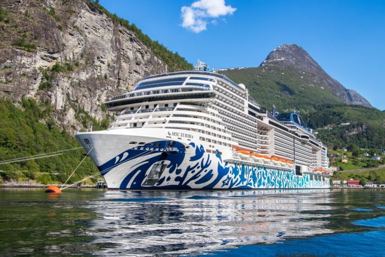 İZMİR ÇIKIŞLI MSC EURIBIA  İLE FİYORTLAR