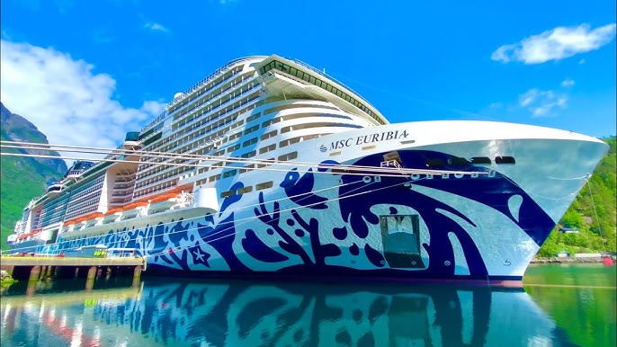 MSC EURIBIA İLE NORVEÇ FİYORTLARI 18 MAYIS
