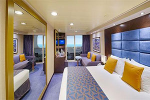 MSC Fantasia - DELUXE BALCONY WITH PARTIAL VIEW DECK 8-13 (BP)