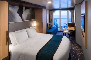 Oasis of the Seas - Ocean View Stateroom with Large Balcony (1C)
