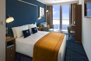Queen Anne - Balcony Stateroom (Partially Obstructed View) (CC)